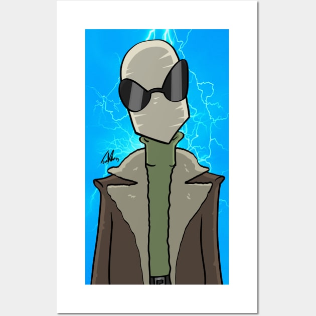 Negative Man Wall Art by Tuckerjoneson13